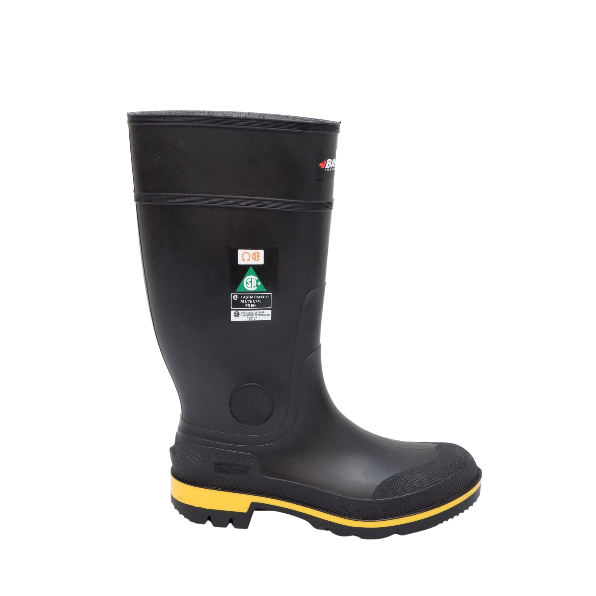 Black Baffin Maximum STP waterproof steel toe CSA safety boot