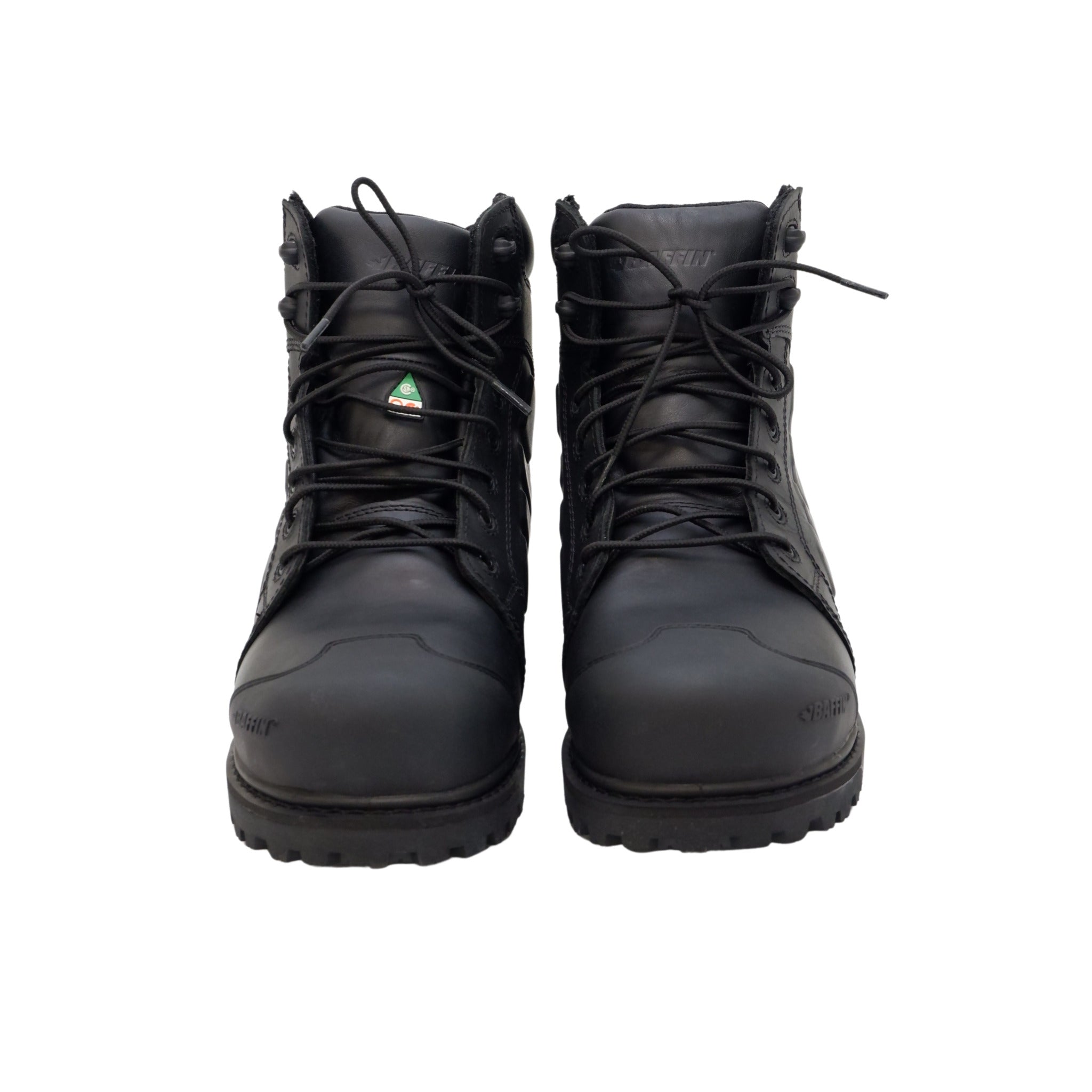 Front pair black Baffin Monster 6 waterproof safety boots