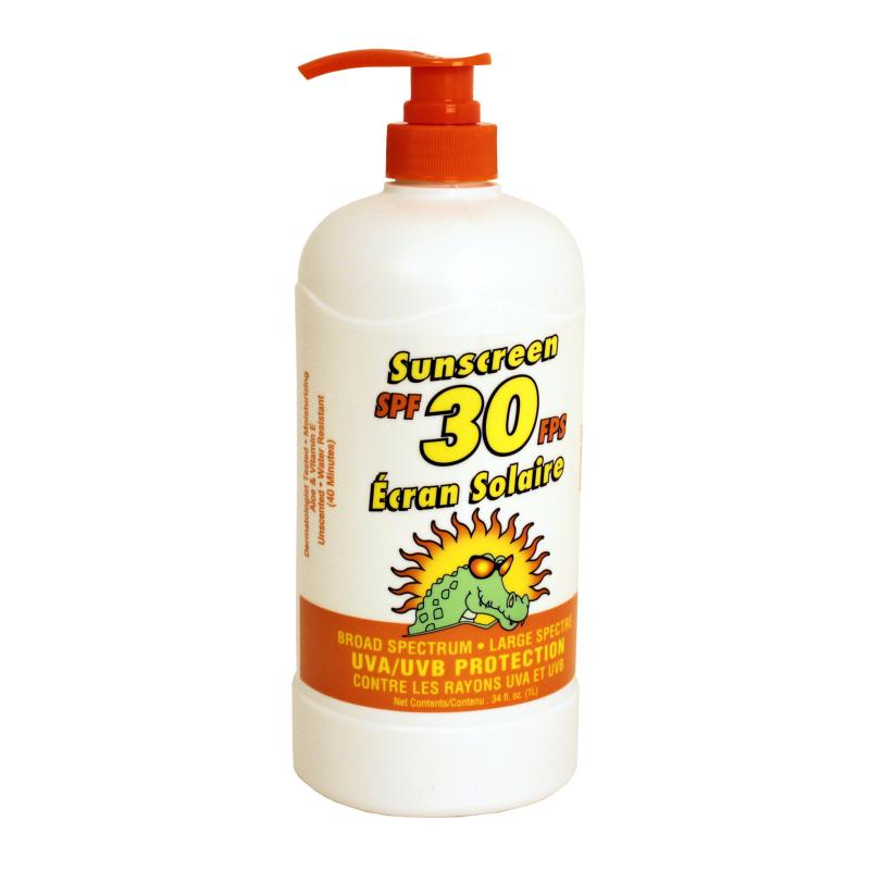 Croc Bloc Sunscreen - 1L Bottle with Pump - SPF 30