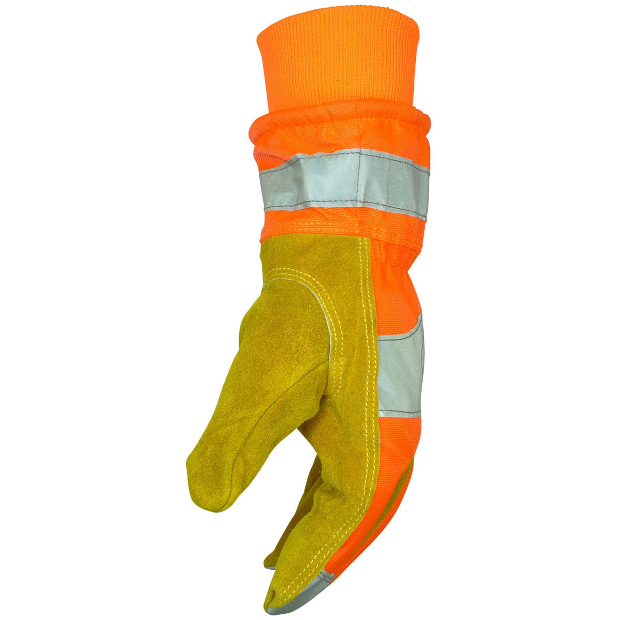 Side profile of Caiman 1353 waterproof winter work gloves