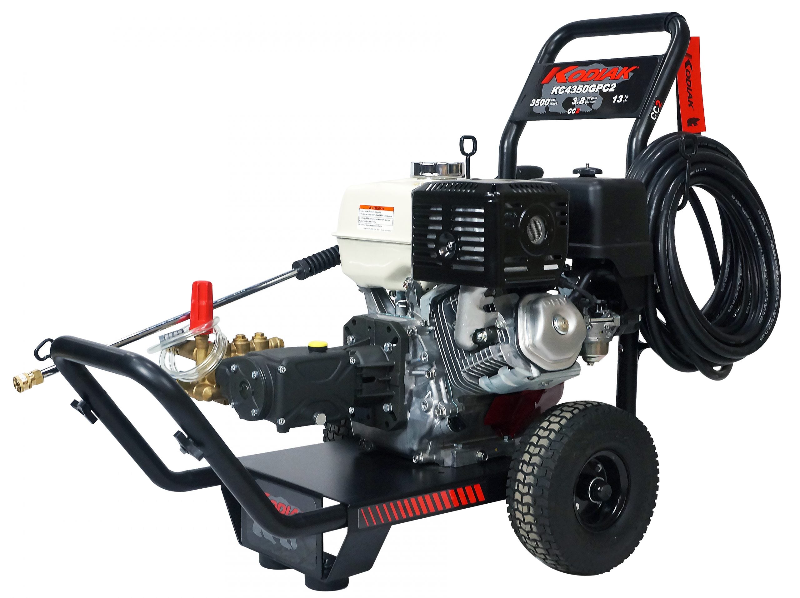 Cold Water Industrial Grade Honda GX390 Gas Engine Pressure Washer - 4000 PSI at 4.0 GPM