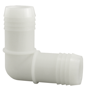 Nylon 90° Hose Barb Fittings | NSF Certified for Water Systems | ASTM D2609 Compliant | Ideal for Wells, Livestock Watering & Underground Installation