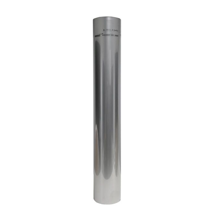 Heatstar F105178 Chimney Pipe Round 5" Diameter Duct for HSP70ID - 3 Ft Length