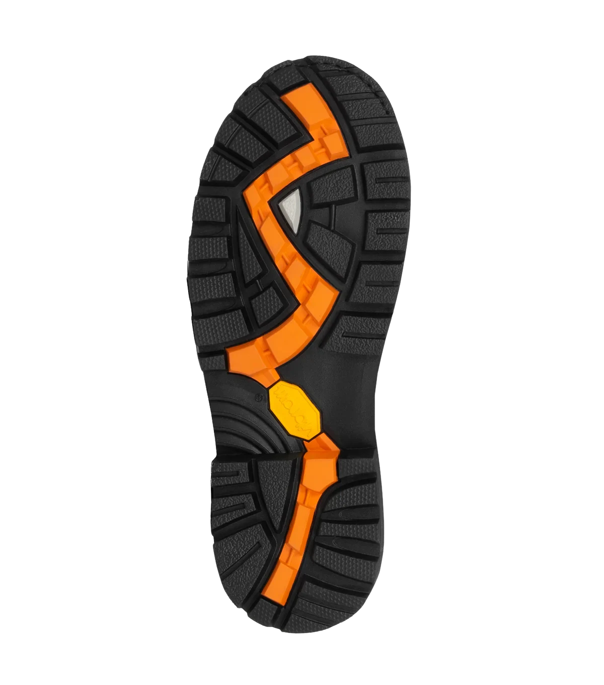 Vibram Fire&Ice outsole tread on Gladiator black waterproof work boot