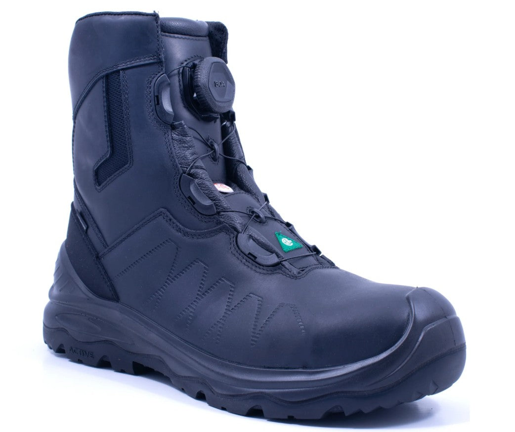 Blue Grisport BOA Boston 6 safety boot shown from side