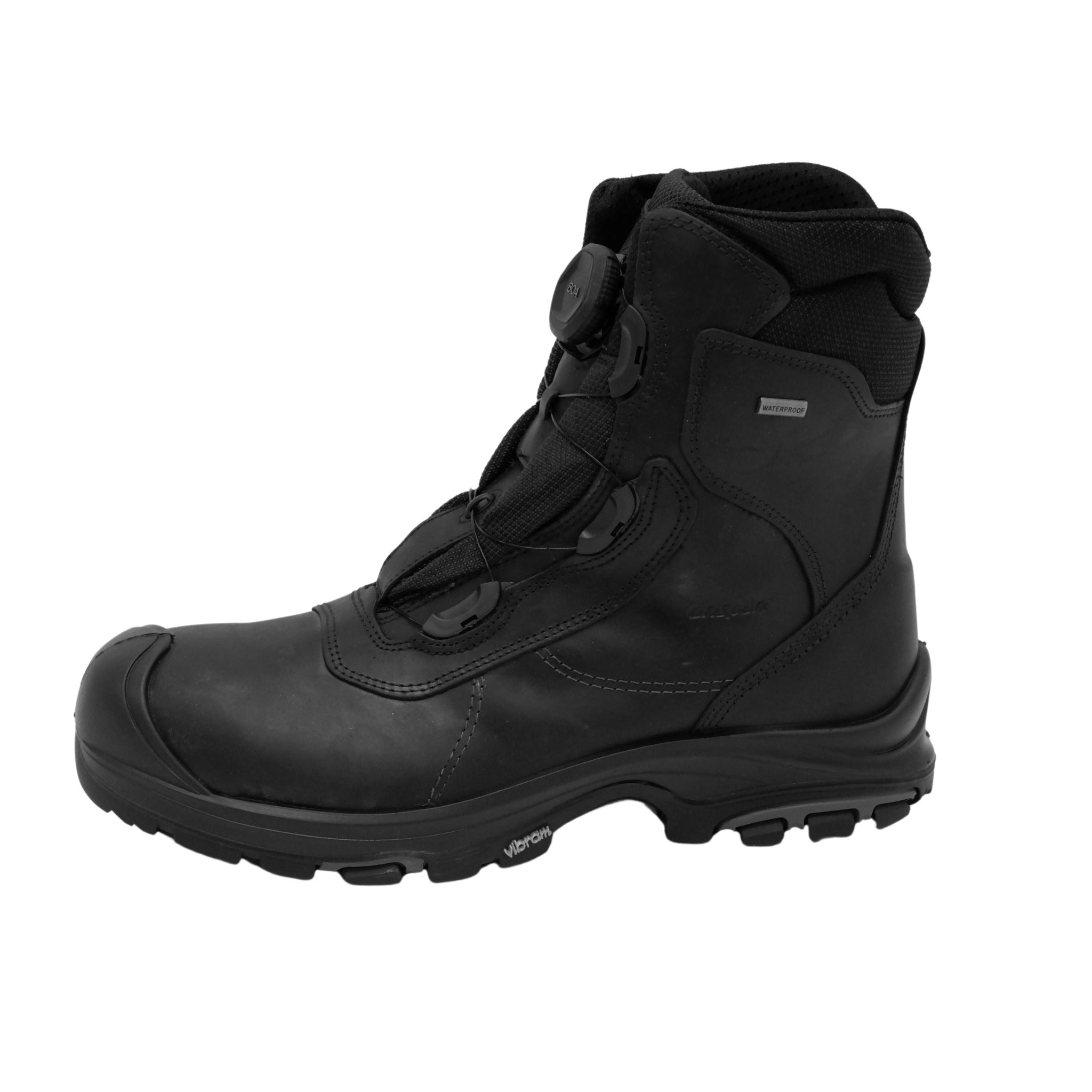 Black Grisport Constructor 8 safety boot side profile