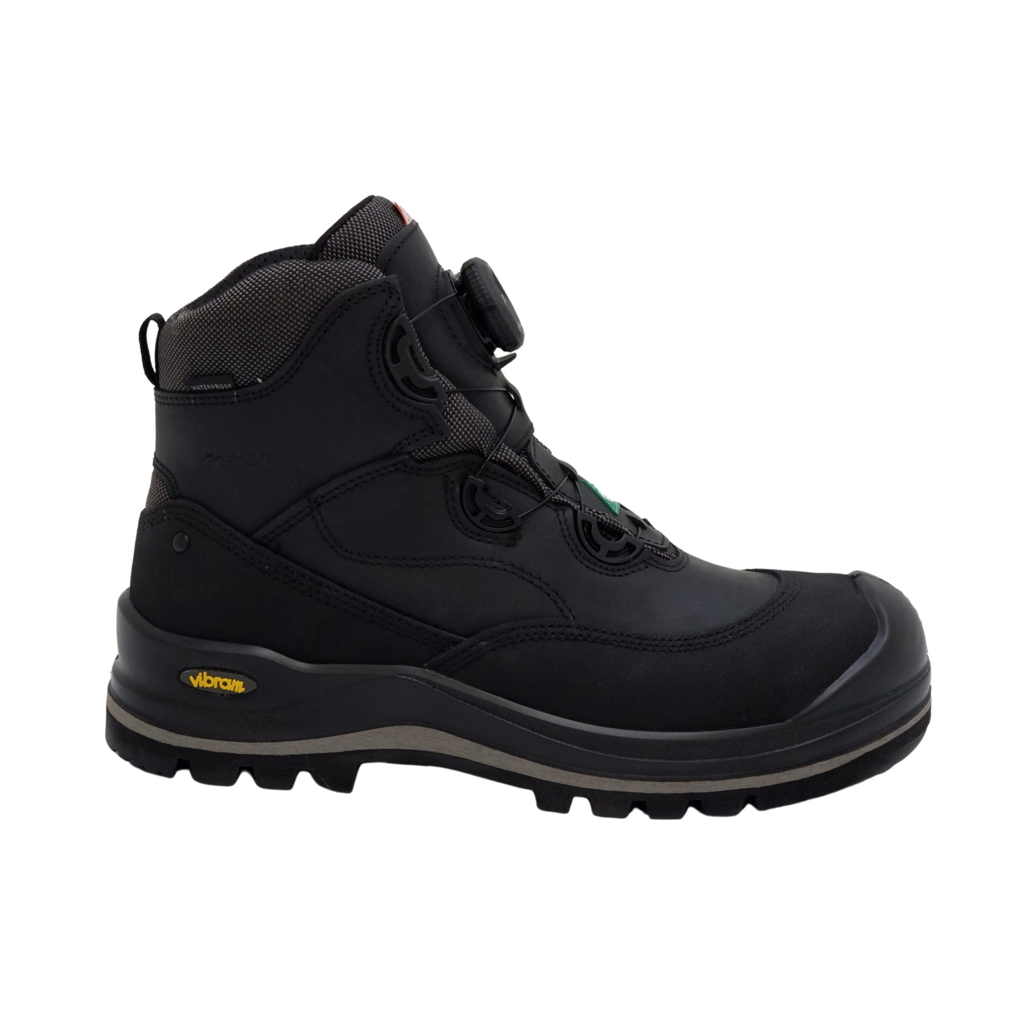 Grisport BOA Wolf 6 safety boot side profile with Vibram sole