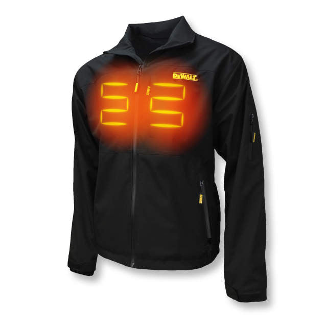 DEWALT® Men's Heated Fleece Lined Structured Soft Shell Jacket | Limited Selection
