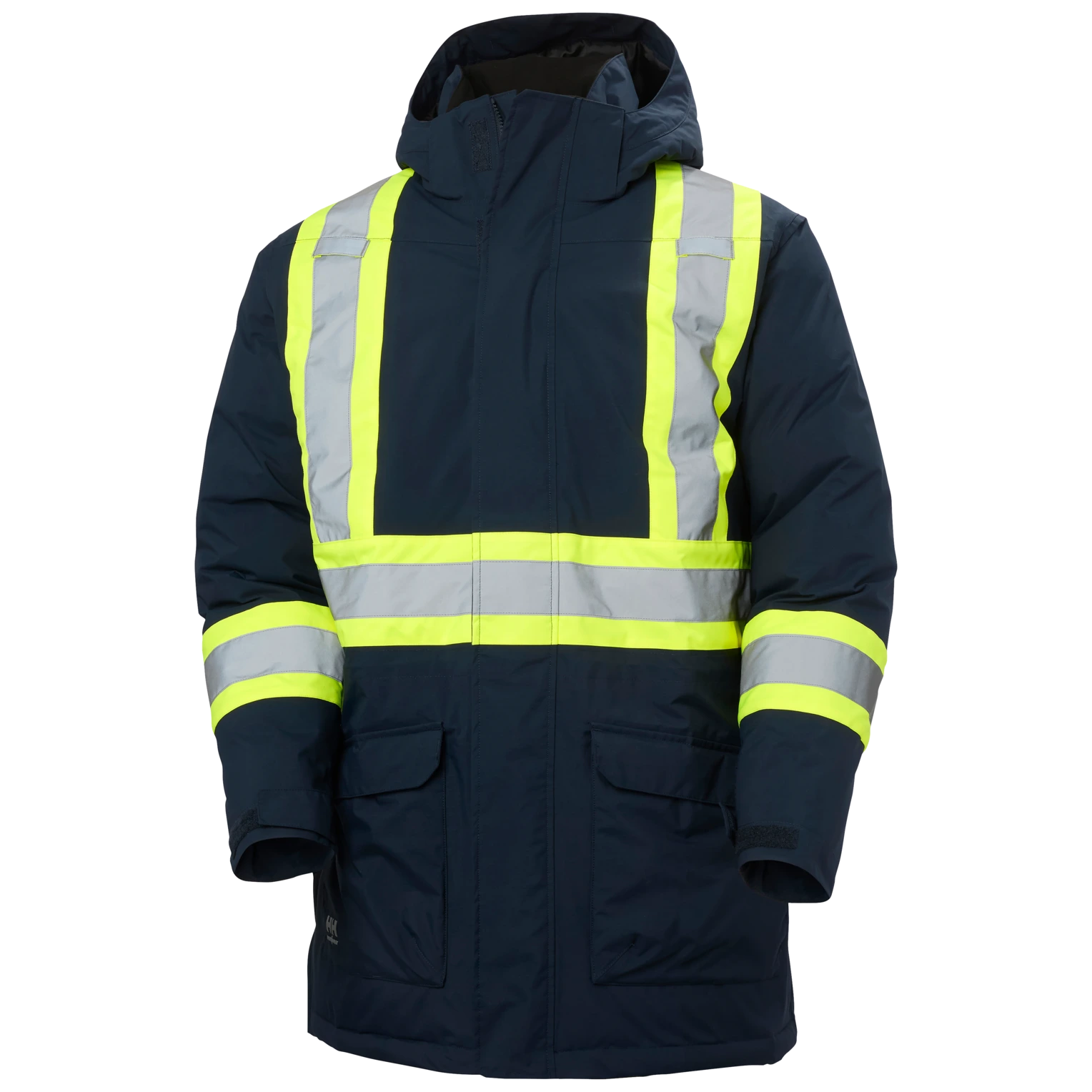 Helly Hansen Alna Tundra 71317 hi-vis parka front view