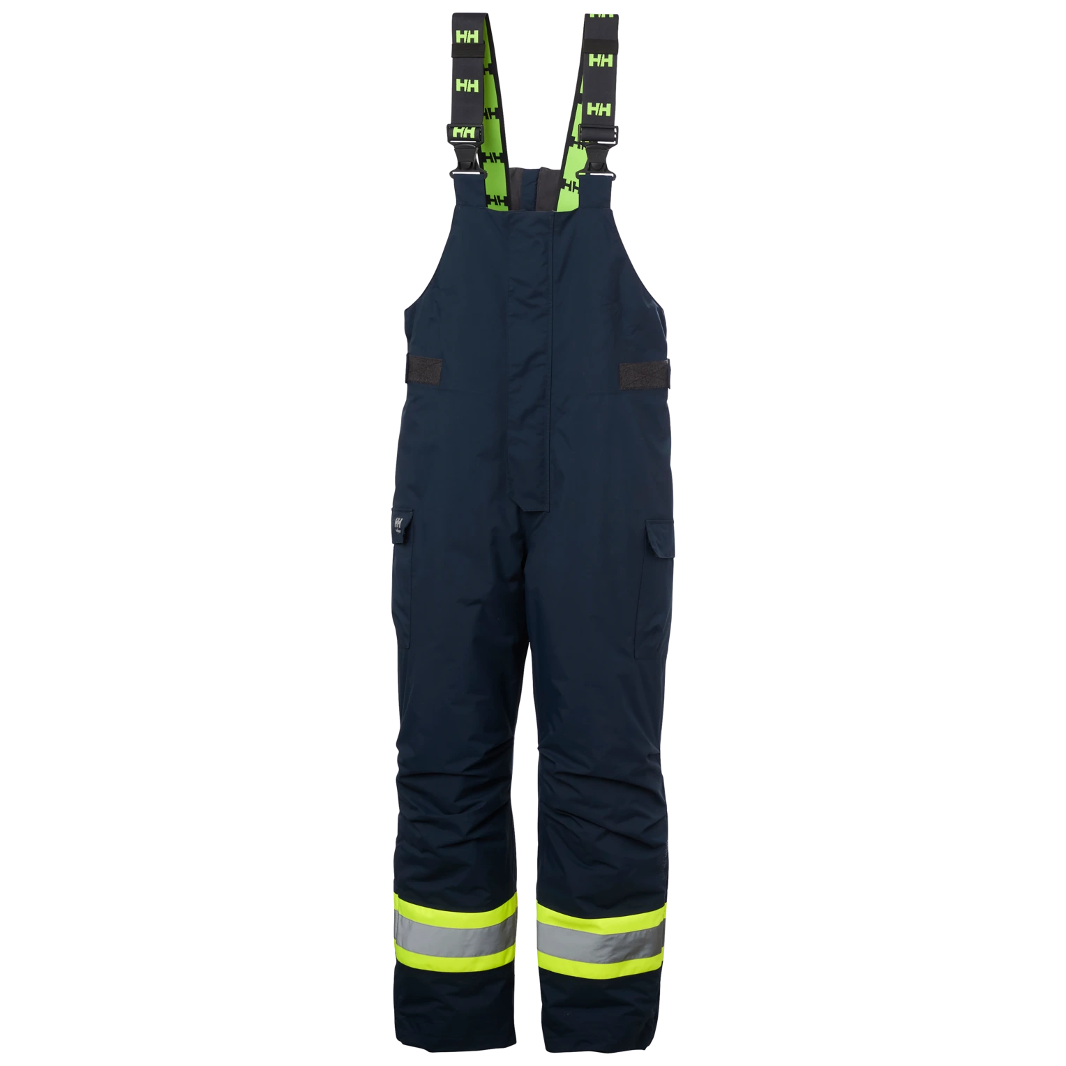 Helly Hansen Alna Tundra 71517 hi-vis bib front view