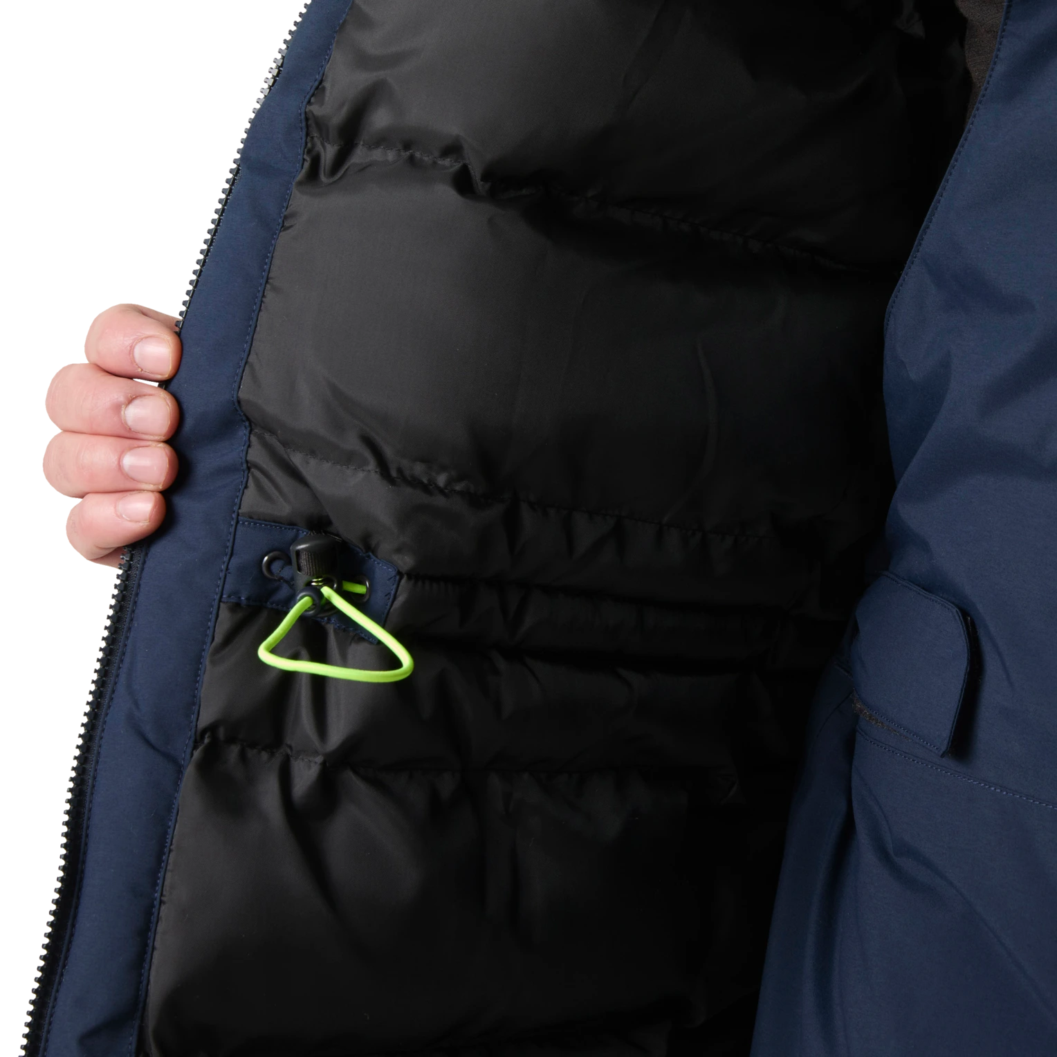 Radio loop detail on Helly Hansen Alna Tundra parka