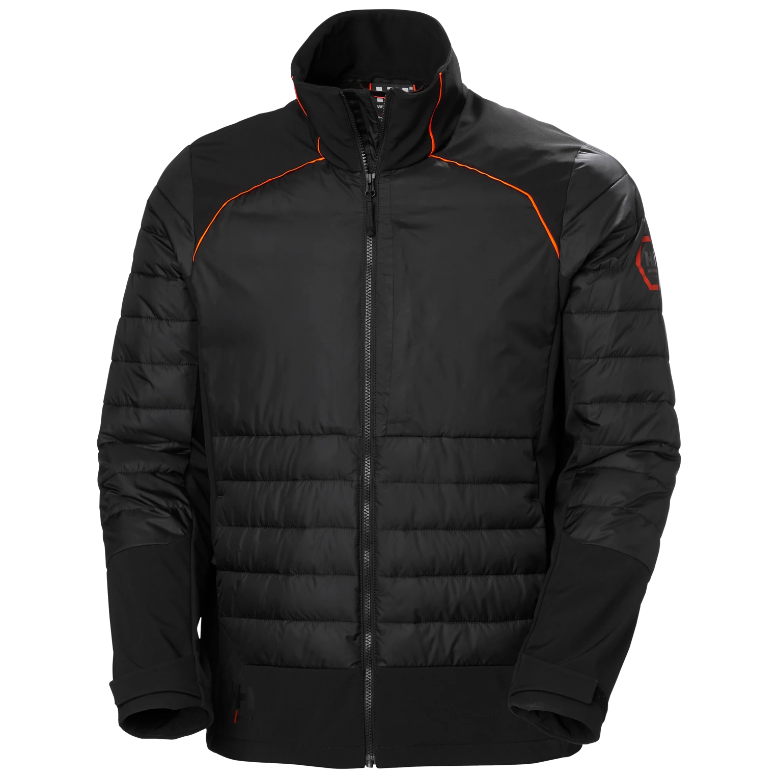 Helly Hansen Chelsea Evolution 2.0 Insulated Softshell Jacket 74142 black front view