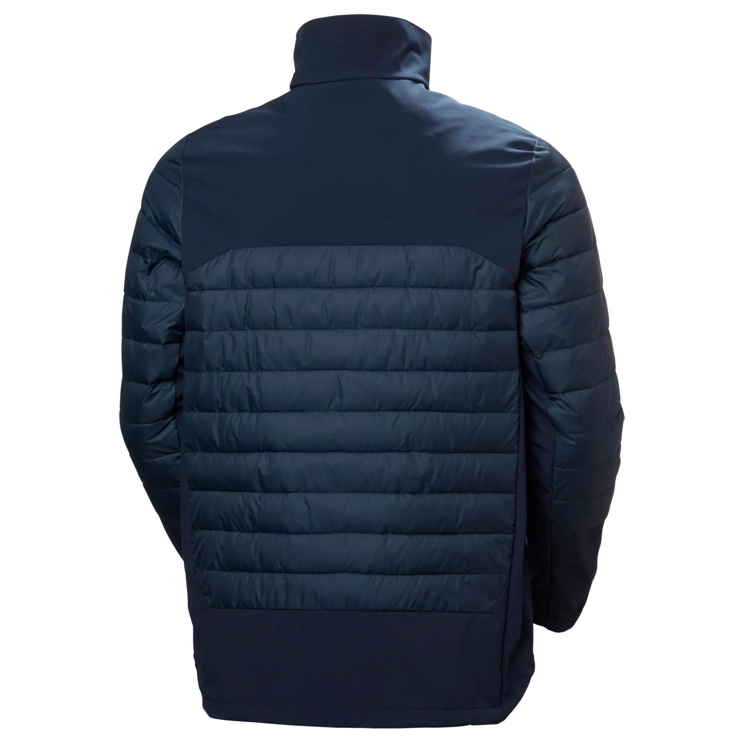 Helly Hansen Chelsea Evolution 2.0 Insulated Softshell Jacket 74142 navy rear view