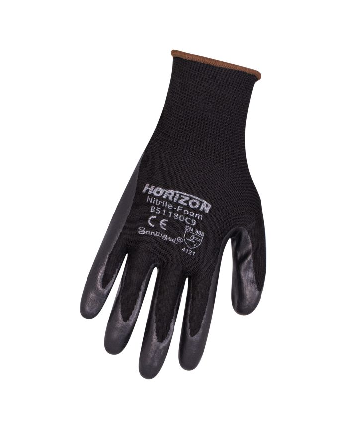 Horizon® Nitrile Foam Dipped Polyester Glove