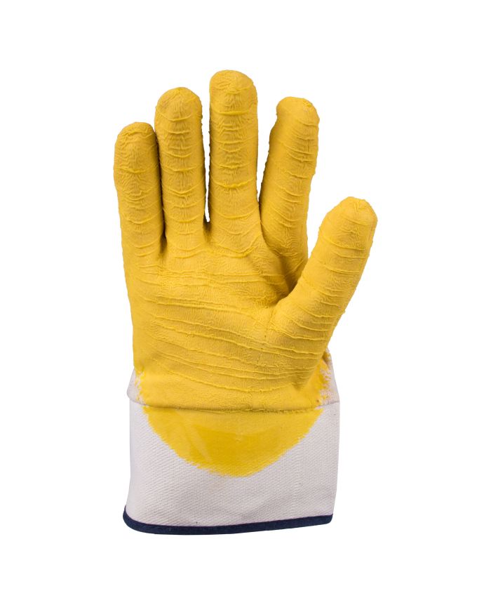 Horizon Rough Finish Latex Coated Gloves | Superior Grip, Oil & Petroleum Resistant, Pasted Cuffs, Lined Palms for Comfort, Ideal for Automotive Use