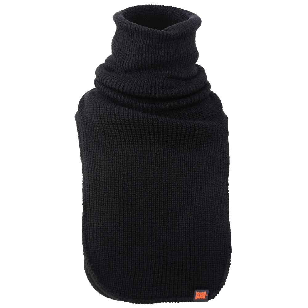 Tough Duck Neck Warmer Acrylic Kit Fleece Lined Black One Size