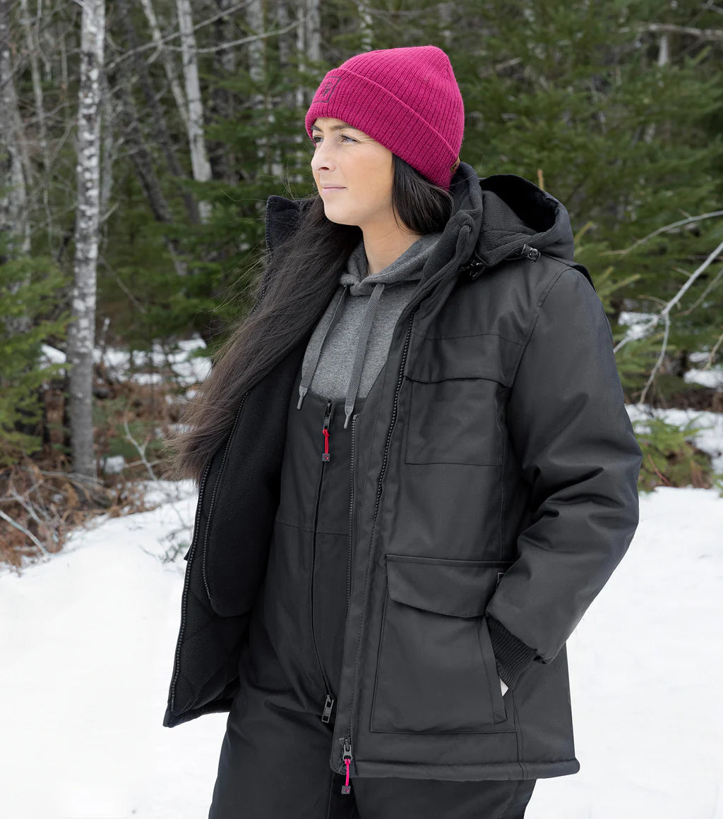 P&F PF489 Women’s Lined Waterproof Coat – Heavy-Duty Oxford Polyester, PU Lamination & Polar Insulation for Warm, Weatherproof Performance | Sizes XS-XL