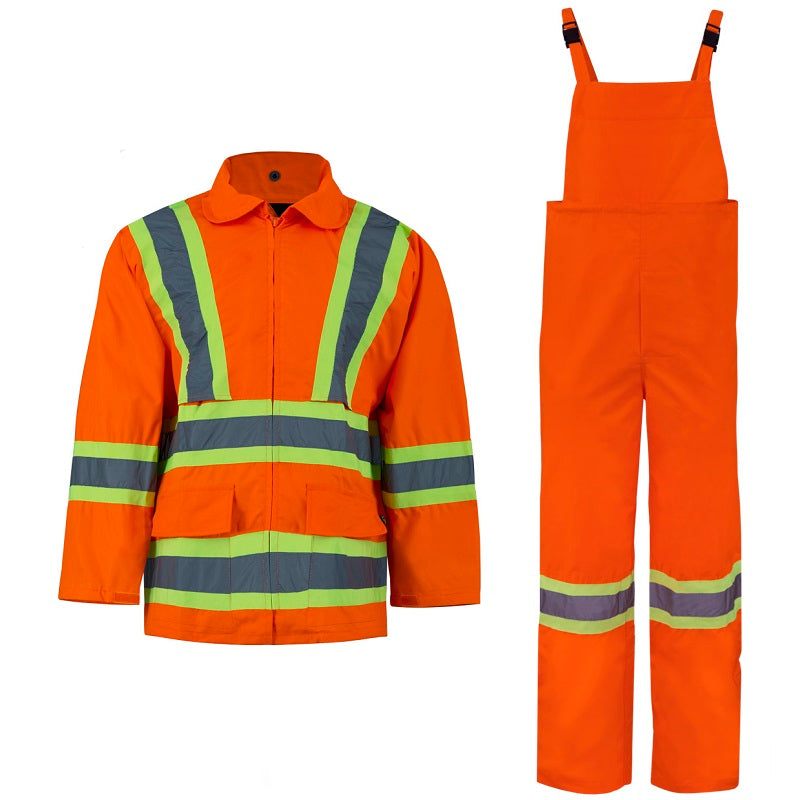 Nats Men’s High Visibility Waterproof Clothing Set Sizes S - 6XL