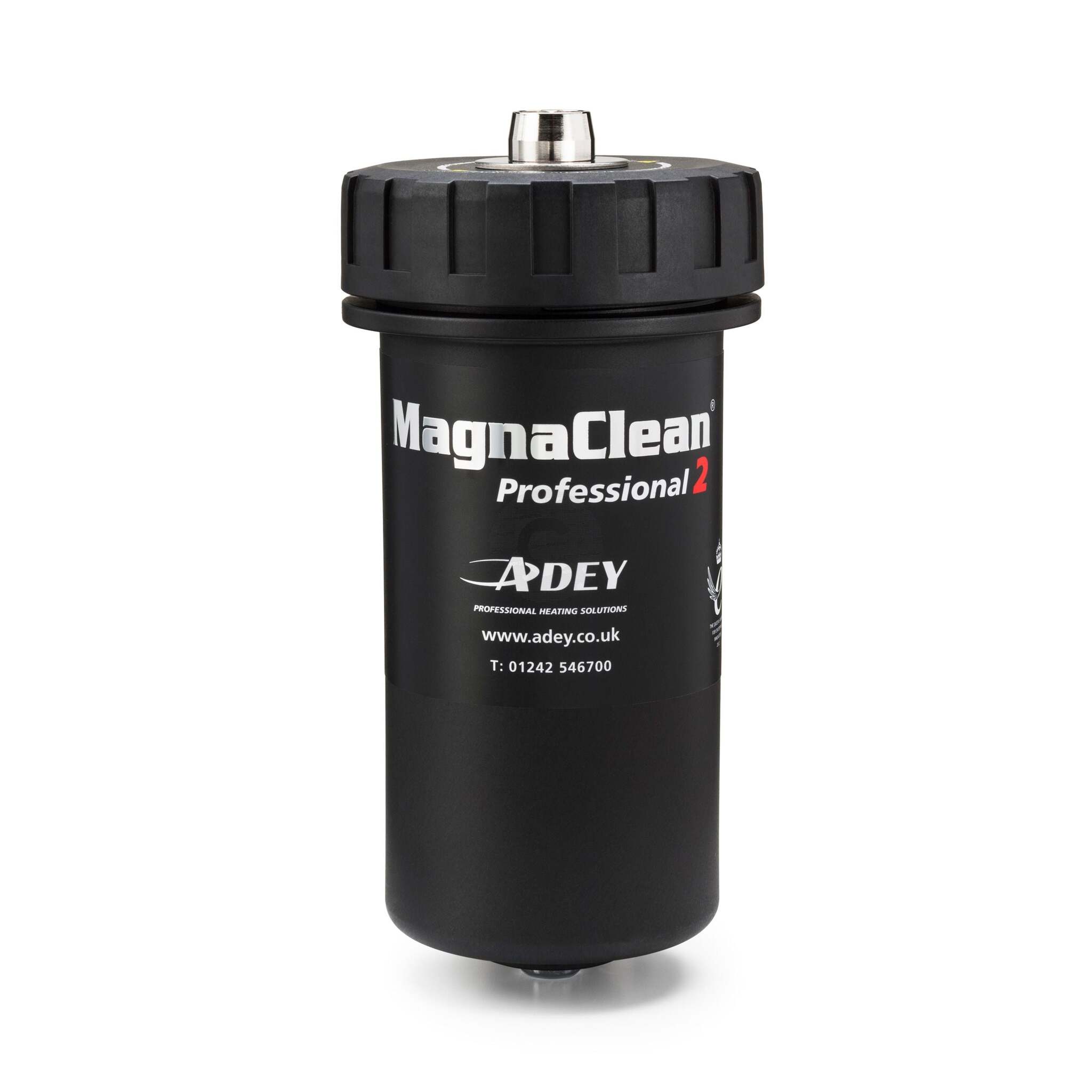 Magnetic boiler filter protecting heating system from magnetite buildup and sludge damage