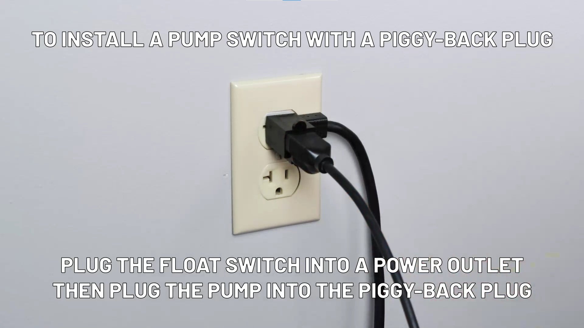 piggyback plug connection cleanflow