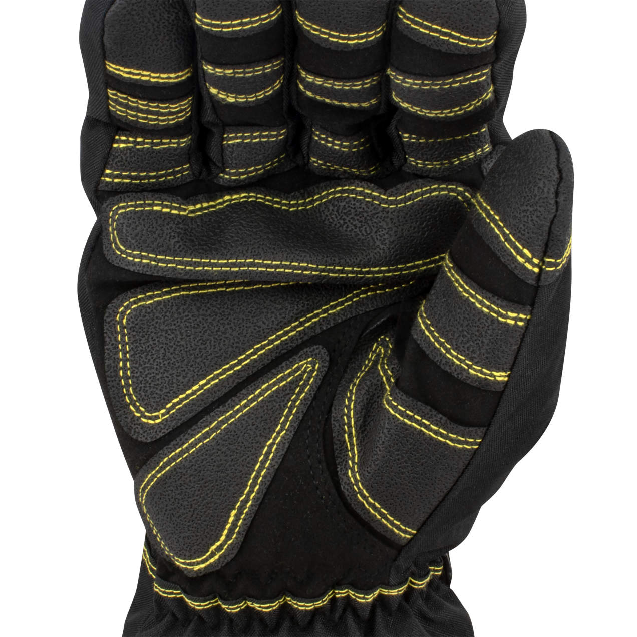 DeWalt DPG750 100G Insulated Waterproof Extreme Cold Weather Work Gloves – Windproof Quad-Layer Protection, PU Coated Palm, Extended Gauntlet Cuff