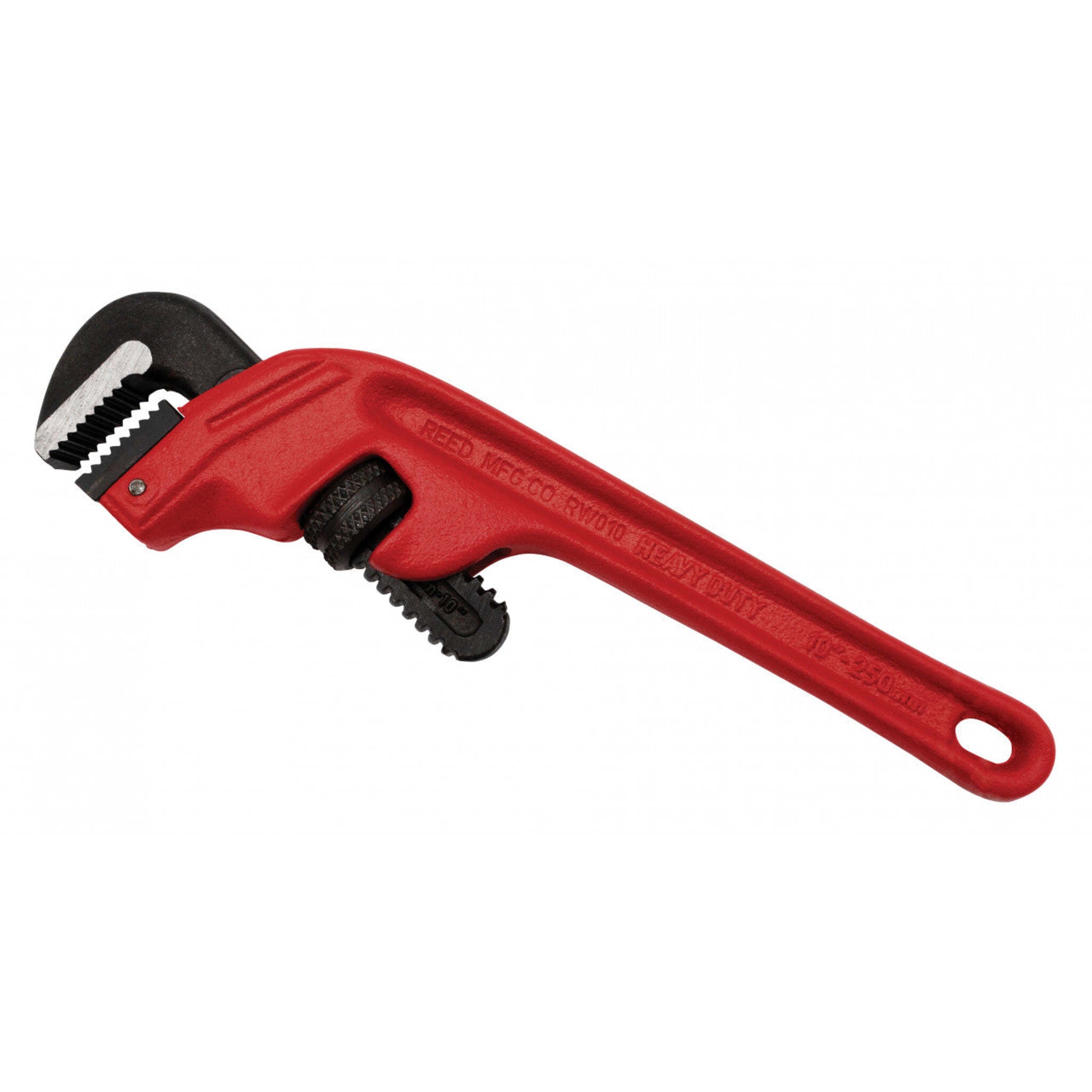 REED heavy duty 45 degree offset cast iron pipe wrench