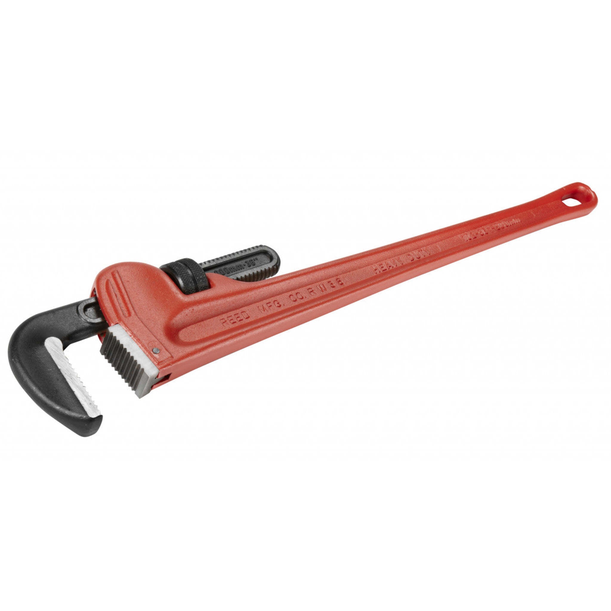 REED straight pipe wrench side view