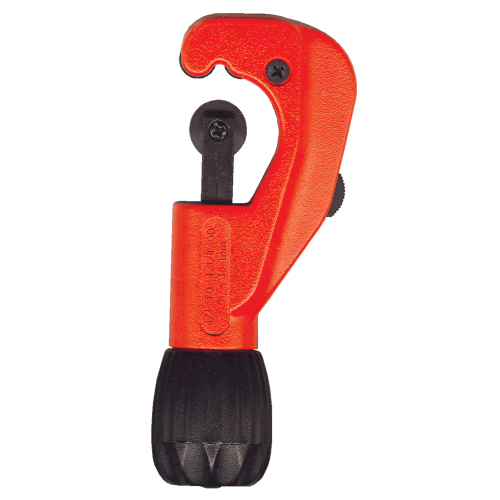 Telescopic Tubing Cutter with Quick Adjustment and Retractable Deburring Tool for 1/4" to 1-3/8" OD - Cuts Copper, Brass, Aluminum, Stainless Steel