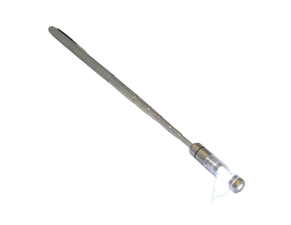 Telescoping Magnet Tool with LED Light 24 Inch