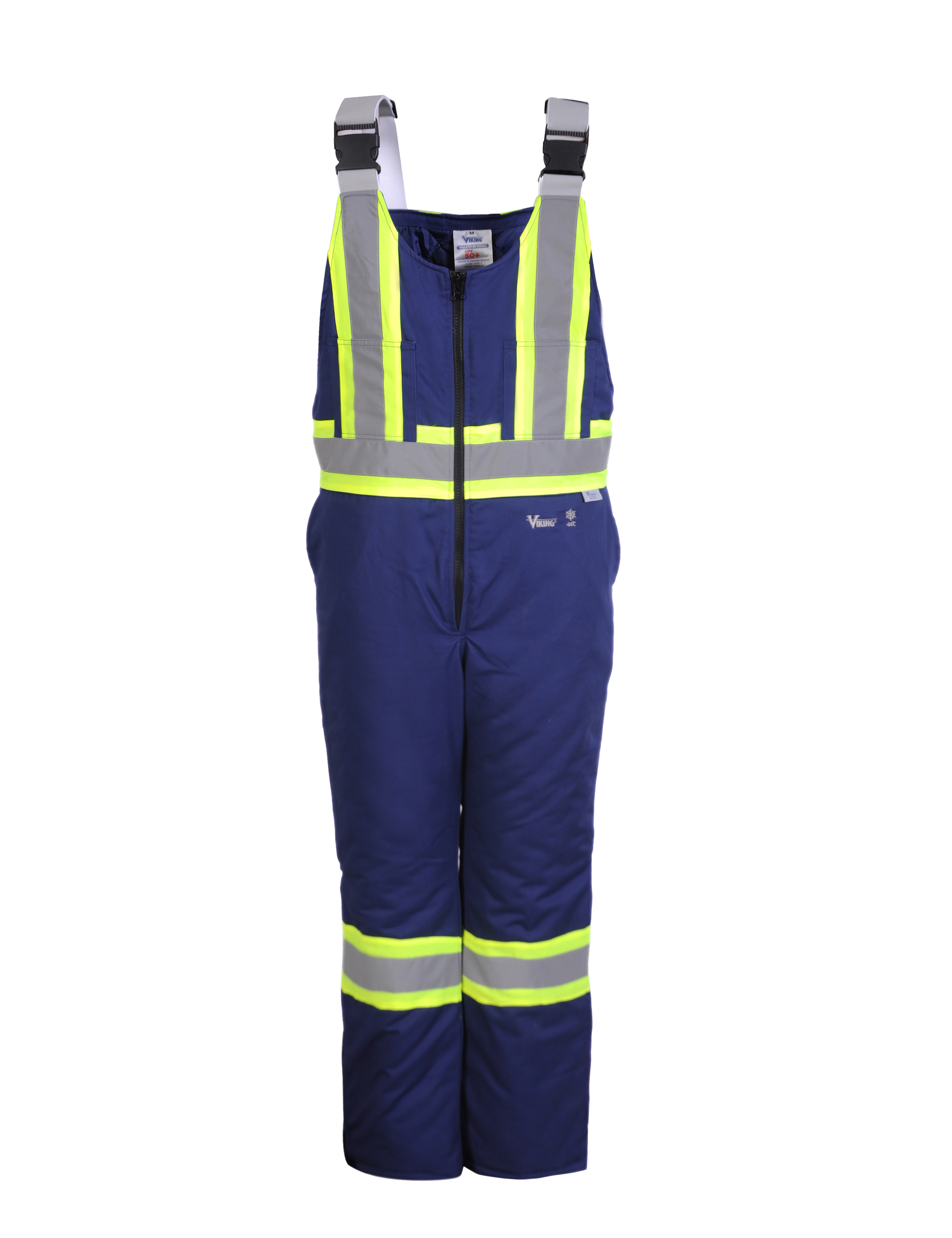 Viking® Insulated Overalls - Extreme Cold (-50°C) ThermoMAXX® Insulated, Waterproof, APP Technology, Hi-Vis, CSA Z9615, YKK® Zippers, Multiple Pockets