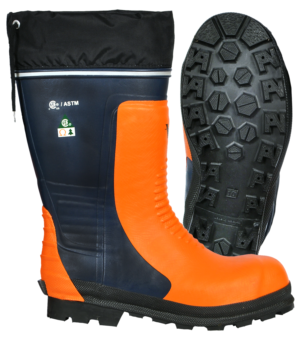 Viking® VW58-1 Bushwhacker Boots - Chainsaw Protection Class 3, Electric Shock Resistant, Steel Toe, Chemical-Resistant, Air-Cushioned Sole, 18kV