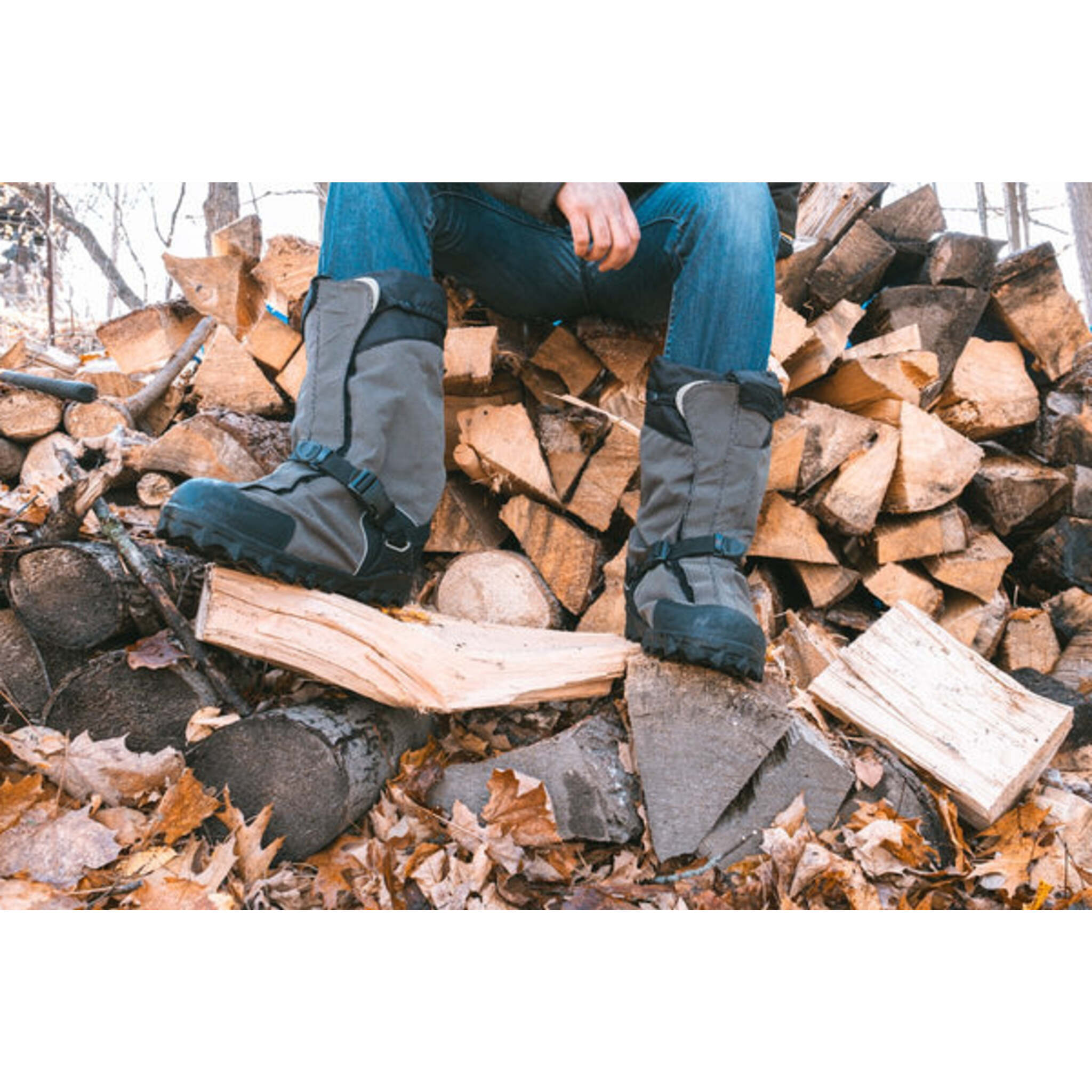 Waterproof NEOS Navigator 5 overshoes providing snow and slush winter traction
