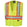 yellow hi-vis safety vest with reflective tape and pockets