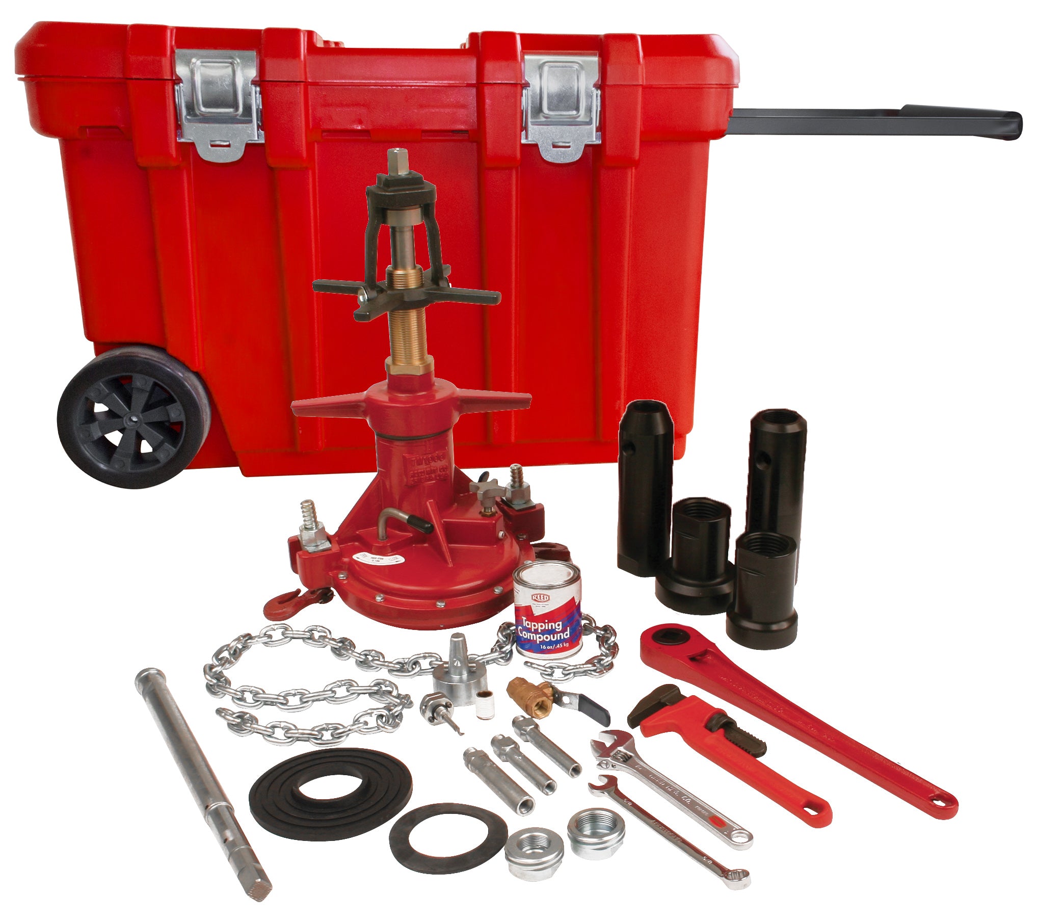 Reed CDTM2100 Combination Drilling/Tapping Machine (3/4" - 1" Tap; 3/4" - 2" Drill)