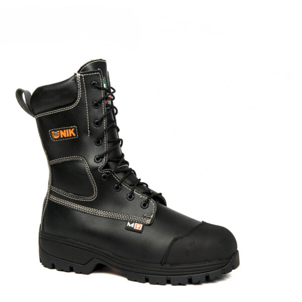 Unik Men's Safety Work Boots Terminator 10" Tecno Fiber Chemical Resistant Waterproof with Internal Flexible Metguard | Sizes 4-14