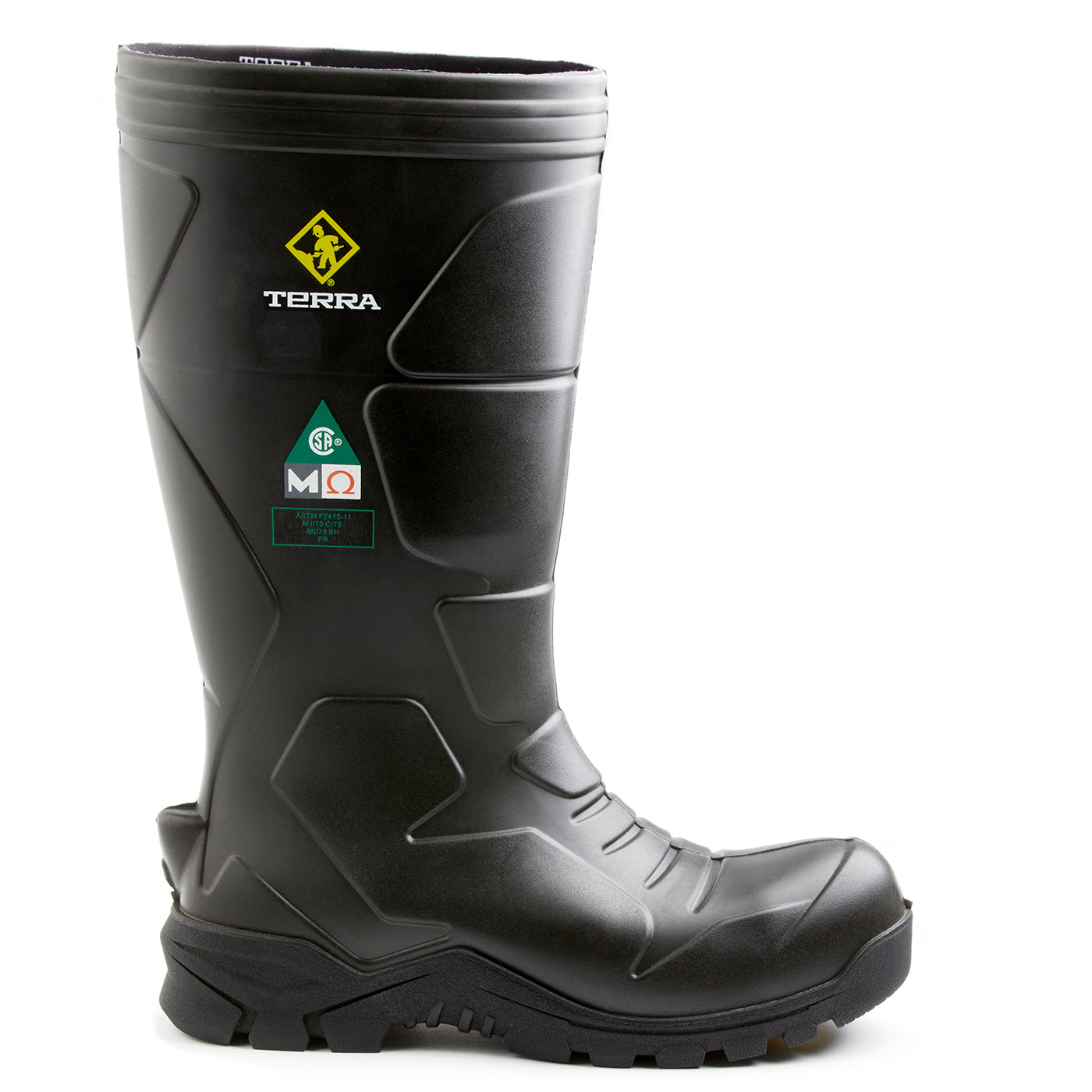 Terra Narvik Composite Toe Internal Metguard Men's Winter Safety Work Boots | Black | Sizes 8 - 16 Work Boots - Cleanflow