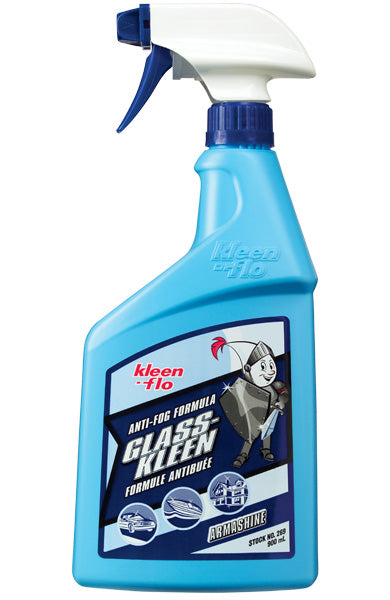 Kleen-Flo Armashine Liquid Glass Kleen - Anti-Fog Formula | 900 ml - Case of 12 Automotive Tools - Cleanflow