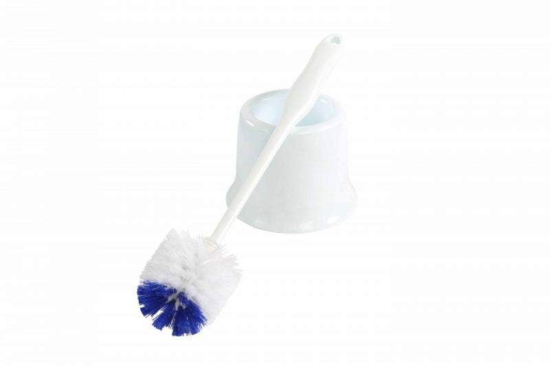 Commercial Toilet Brush and Caddy Set Janitorial Supplies - Cleanflow