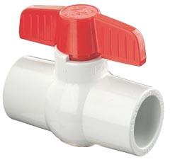 Colonial Commercial NSF-61 Compact Ball Valves with Socket Weld Ends Fittings and Valves - Cleanflow