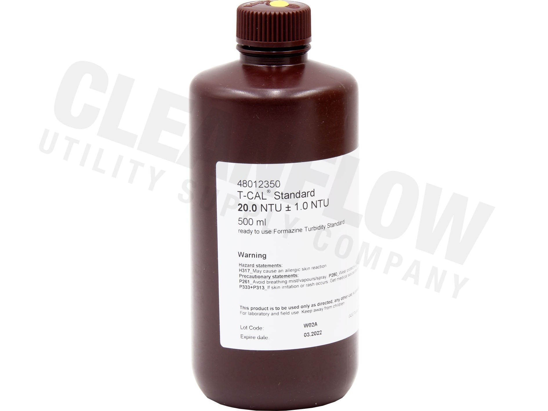 Lovibond T-Cal Turbidity Standards - Reliable Calibration for All Turbidimeters | ISO and USEPA Compliant, Ready to Use, Primary Formazine | 20 NTU