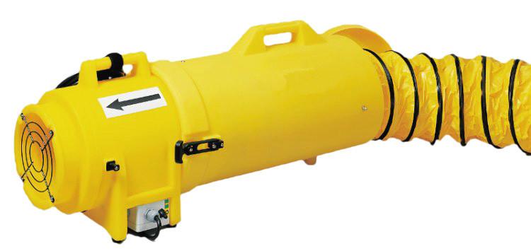 Ramfan 8 Inch Quick Couple Confined Space Blower Duct Confined Space - Cleanflow