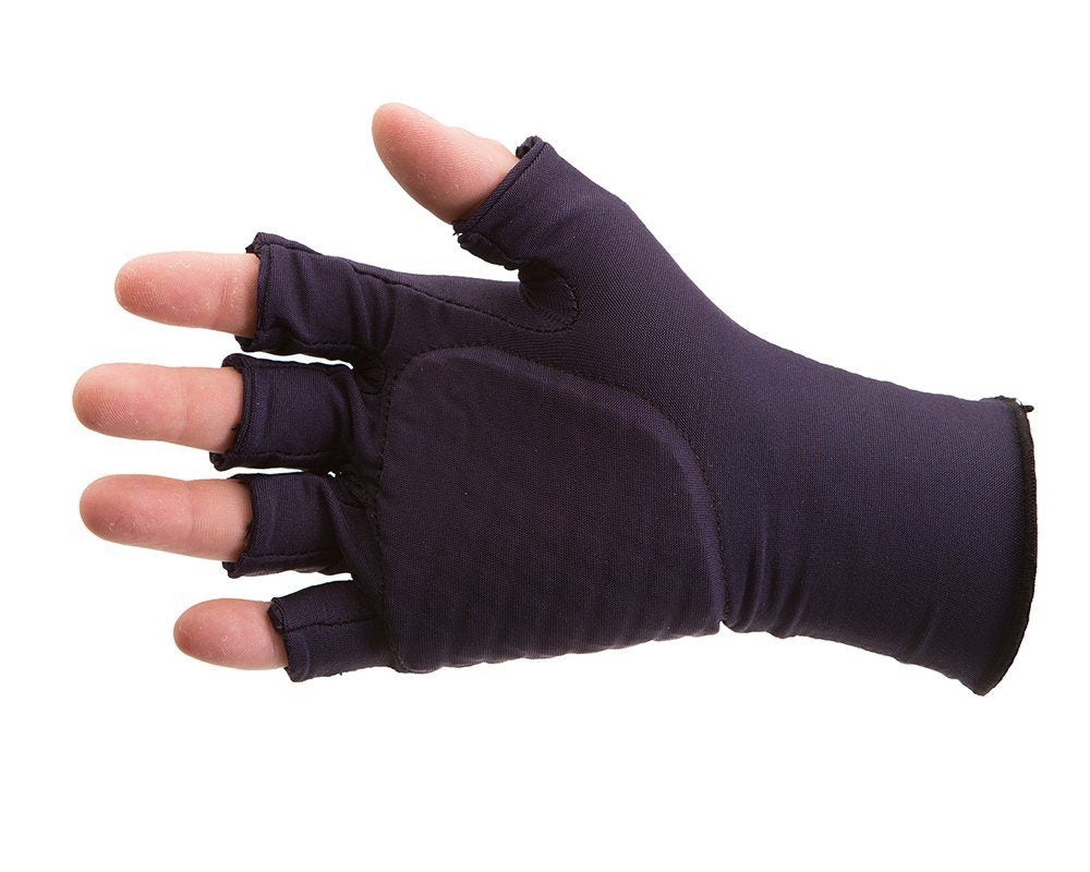 Impacto 507-01 3/4 Finger Padded Work Glove Liner Ergonomics - Cleanflow