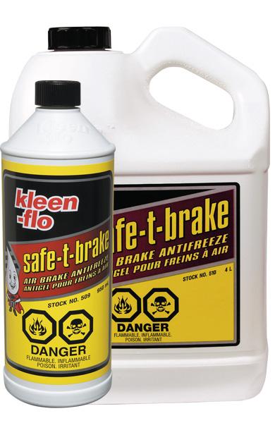 Kleen-Flo Safe-T-Brake Air Brake Anti-Freeze Maintenance Supplies - Cleanflow