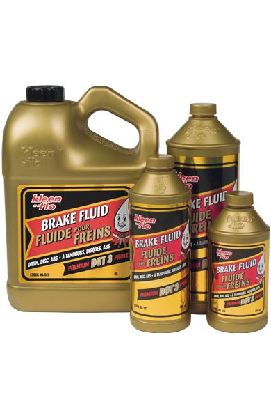 Kleen-Flo DOT-3 Brake Fluid Maintenance Supplies - Cleanflow