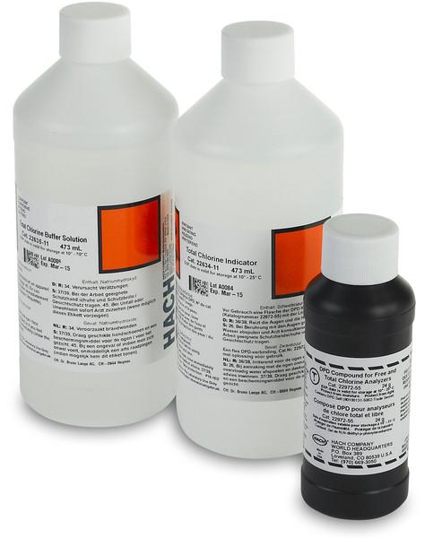 Hach 2556900 CL17 Free Chlorine Reagent Set Reagents - Cleanflow