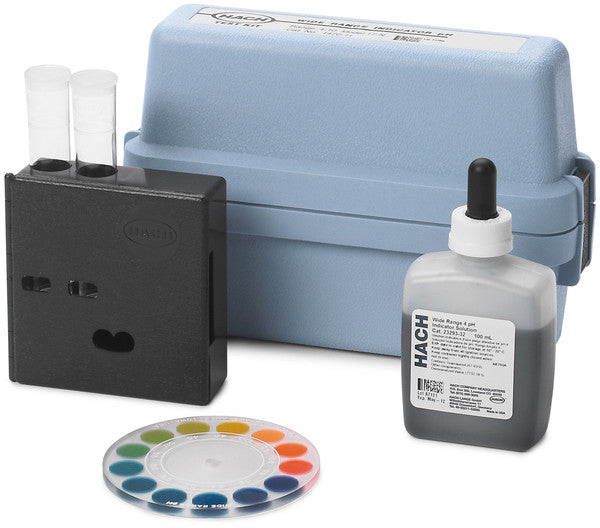 Hach Wide Range pH Test Kit Model 17N | 4.0 - 10.0 pH Water Testing Equipment - Cleanflow