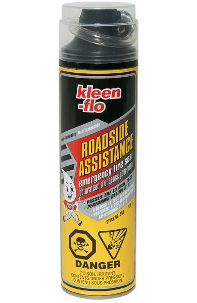 Kleen-Flo Roadside Assistance Emergency Tire Seal - 510g Can - Case of 12 Automotive Tools - Cleanflow