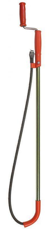 General Pipe Cleaners 3FL-DH Flexicore Closet Auger with 3 Foot Cable Pipe Cleaning and Thawing - Cleanflow