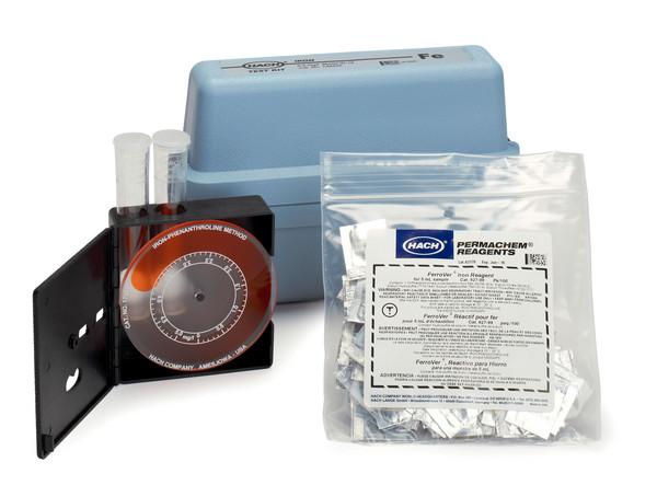 Hach Iron Color Disc Test Kit  Model IR-18 | 0 - 4 mg/l Fe Water Testing Equipment - Cleanflow