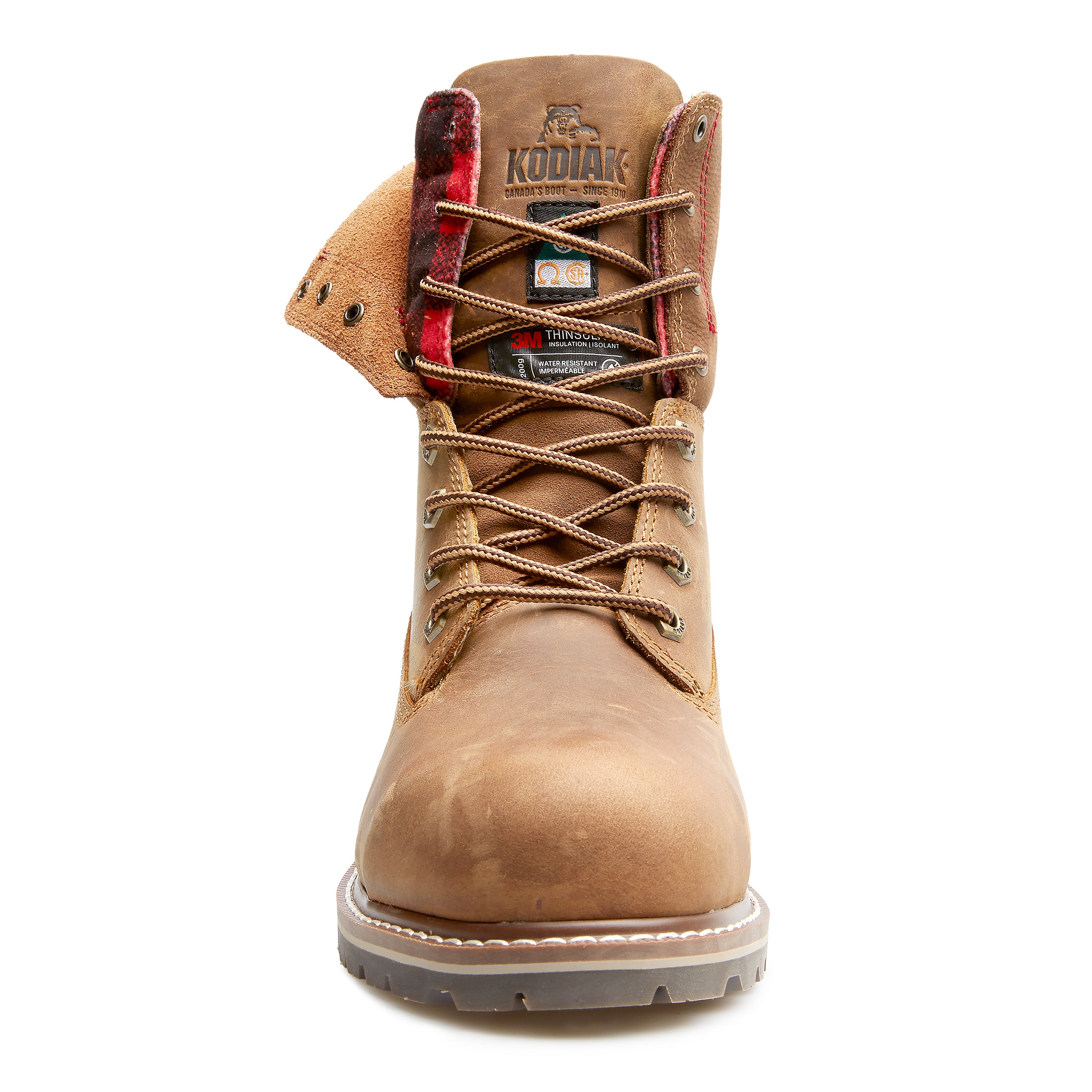 Kodiak Bralorne Composite Toe 8" Women's Safety Boots | Brown | Sizes 5 - 11 Work Boots - Cleanflow